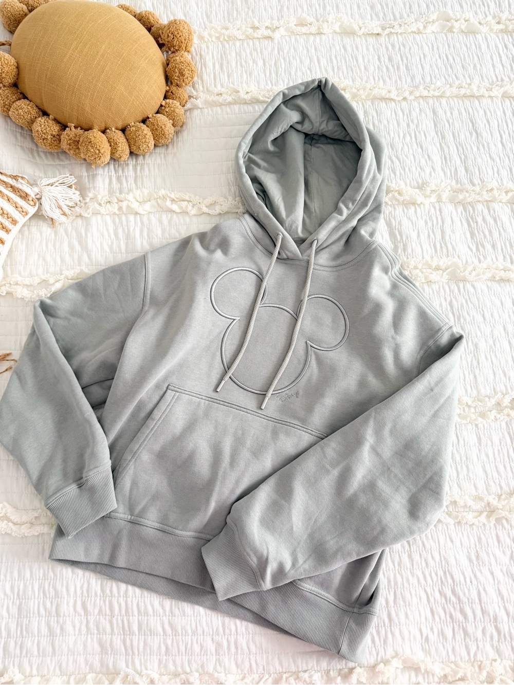 Mickey sage hoodie